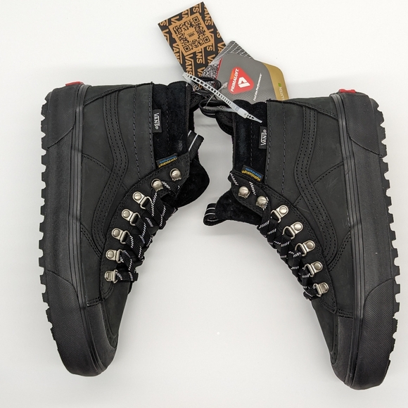 Vans Sk8-Hi MTE-2 Waterproof SKATE Hiking Boot Shoe All Black Mens Size 6.5M 8W main image 2